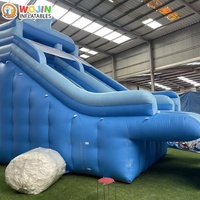 Toboggan aquatique gonflable de haute qualité pour piscine au sol – Idéal pour les locations et les événements estivaux