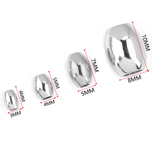 Cuentas ovaladas de acero inoxidable doradas en forma de baqueta, lisas y chapadas, cuentas sueltas espaciadoras para hacer pulseras. - Product Image 2