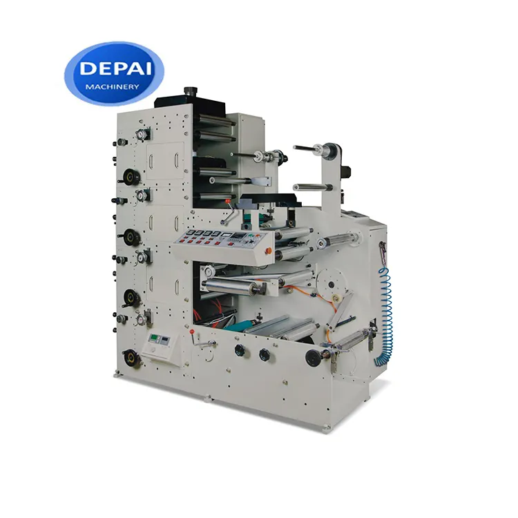 Impressora de rolo de papel de etiqueta portátil, impressora de rolo de papel laminada automática uv e máquina de corte