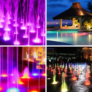 Fontaine de haute qualité lumière sous-marine LED <span class=keywords><strong>piscine</strong></span> lumière étanche piscines à poissons projecteurs extérieurs paysage projecteur 6 9 12W - Product Image 3