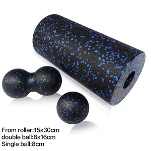 Ensemble <span class=keywords><strong>de</strong></span> trois rouleaux creux en mousse EPP pour fitness, <span class=keywords><strong>yoga</strong></span>, rééducation, entraînement <span class=keywords><strong>et</strong></span> <span class=keywords><strong>relaxation</strong></span> musculaire - Product Image 2