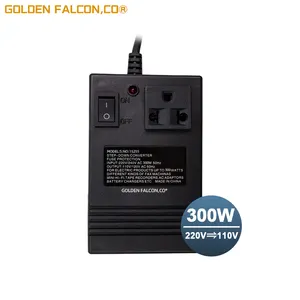 300W voltage converter transformer 220v-110v voltase 220V ke 110V pengubah bentuk adaptor daya