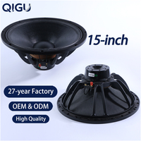 Système de haut-parleurs de ligne active pour extérieur bQP15-036, enceintes 15 pouces, équipement audio, bobine vocale 75 mm, subwoofer passif, système de sonorisation.