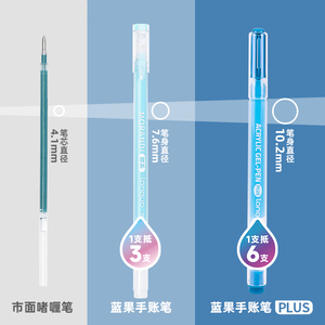 Koleksi Pulpen Gel Sanrio Random Lucu Kartun Anime Kotak Misteri Set Alat Tulis Ulang Tahun Anak 6 Warna Plastik 1.0mm Pulpen Jurnal - Product Image 3