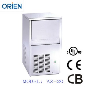 เครื่องทำน้ำแข็งอัตโนมัติเชิงพาณิชย์ (ผู้ผลิตที่ได้รับใบรับรอง CE/UL/CB) เครื่องทำน้ำแข็งทรงกระสุนอัตโนมัติ - Product Image 1