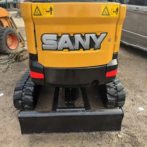 SANY SY18U Mini Crawler Excavator 1.2 Ton Hydraulic <b>Micro</b> Digger With Digging Bucket 0.12m³ Capacity - Product Image 4