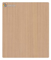 Panneaux décoratifs en placage naturel, texture bois, toucher doux, haute résistance, écologiques, résistants au feu, pour meubles et armoires d'intérieur