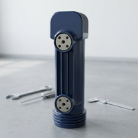 Poteau intégré pour disjoncteur à vide triphasé 12 kV 50 Hz Decom Electric