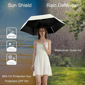 [Venta Directa de Fábrica] Mini Paraguas de Viaje Portátil con Protección Contra la Lluvia, el Sol y los Rayos UV, para Usar en Bolsillos de Mochilas - Product Image 2