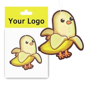 Ambientador personalizado de papel para coche con forma promocional colgante - Product Image 3