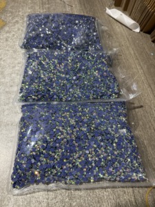 Selina Crystal 1kg Package SS6-SS30 Strass thermocollants à dos plat pour chaussures, sacs, vêtements, nail art - Pack en vrac pour loisirs créatifs DIY - Product Image 4
