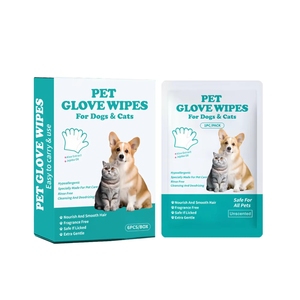 Guantes de Aseo para Perros de 60g, Extra Gruesos, Nutritivos para el Pelaje, Hipoalergénicos, Limpieza sin Agua, Baño para Mascotas, Desodorizantes Suaves para Piel Sensible - Product Image 6