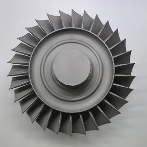 Nickel Base Alloy 716 718 Inconel Vacuum Casting Titanium 3D Print Prototype Turbine Discs Blade Vanes