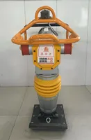 Compacteur à piston thermique 7,5 CV de 80 kg, pour stabiliser les sous-sols et réduire le risque de fissuration des routes