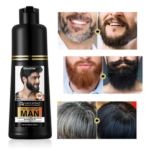 Tinta Naturale per <span class=keywords><strong>Capelli</strong></span> e Barba da <span class=keywords><strong>Uomo</strong></span> 200ml, Facile da Applicare, Colorazione Elegante per Baffi e Barba, Tinta Semi-permanente - Product Image 5