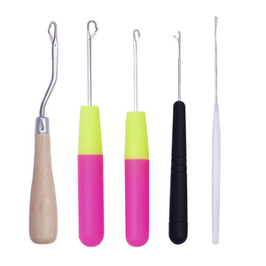 Diy Hand Haar Naald Naaiset Dreadlock Vuile Vlecht Haar Gehaakte Haken Extensions & Breinaalden Eenvoudige Stijl - Product Image 3