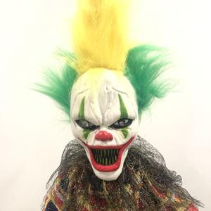 Casa embrujada para fiesta, fantasma colgante, <span class=keywords><strong>ojos</strong></span> rojos, payaso verde, decoración de Halloween - Product Image 5