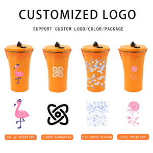 Gobelet isotherme portable en acier inoxydable double paroi de 600 ml, anti-fuite, écologique, avec poignée et couvercle, grande capacité, idéal comme cadeau - Product Image 6