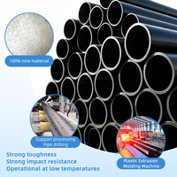Fabricant professionnel de tuyaux de drainage en siphon multicouche en HDPE, résistant à l'abrasion et à la pression négative, tube à eau en HDPE