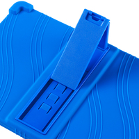 Coque robuste antichoc pour tablette T-Mobile Revvl Tab 5G 2023 10.36 pouces Housse de béquille réglable en silicone souple pour enfants