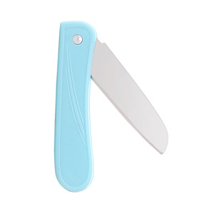 Cuchillo plegable de acero inoxidable para frutas, pelador de frutas doméstico, pelador portátil, cuchillo para cortar frutas, venta al por mayor a 1 yuan. - Product Image 4