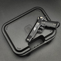 Porte-clés Pistolet 3D Miniature 1911 en Métal, Jouet, Ornement, Cadeau