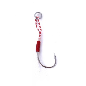 Bán buôn NEWUP 5 móc câu cá biển, mồi tôm kèm lông vũ - Product Image 1