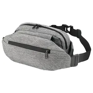 Outdoor Hiking Activities Travel Sports Multifunctional Work Daily Unisex Waterproof Zipper Stomach Bum Waist Hip Bag