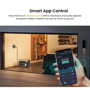 Générateurs d'énergie solaire d'extérieur 1800W, générateur de batterie solaire, capacité de 1536Wh, station d'alimentation portable extensible - Product Image 6