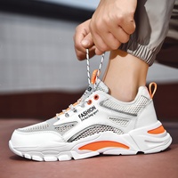 Baskets de course estivales 2026 en maille ajourée pour adolescents et hommes – Chaussures décontractées, tendance, respirantes et légères avec semelle intérieure en EVA