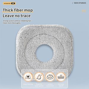 360 Degree Spin Magic Mop-Multi-Functional Stainless Steel Wet & Dry Mop Bucket Set 2 Mop Heads for Household Floor Cleaning - Product Image 6
