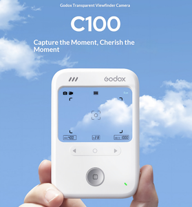 Godox C100 Cámara Portátil con Visor Transparente, <span class=keywords><strong>Mini</strong></span> Cámara Digital con Pantalla Transparente Inteligente - Product Image 1