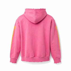 Sweat à capuche zippé délavé vintage pour homme, style streetwear décontracté - Product Image 5
