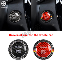 Autocollant de garniture de bouton de démarrage et d'arrêt du moteur pour Mercedes Benz W204 W205 W212 C E Class Accessoires