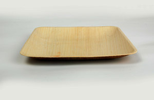 Plato Cuadrado de Hoja de Areca de 7 Pulgadas, Ecológico, Desechable, Biodegradable, Vajilla de Hoja de Palma, Proveedor al por Mayor en India - Product Image 2