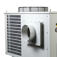 120000 BTU 10 Ton AC Inverter DC Kabinet Pendingin Udara Industri Unit Pendingin Otomatis Mesin Bebas Gantung untuk Produksi Bengkel