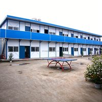 Maison préfabriquée prête à l'emploi de type K, maison écologique moderne, hébergement temporaire, bureau de chantier, entrepôt à structure en acier, maison K