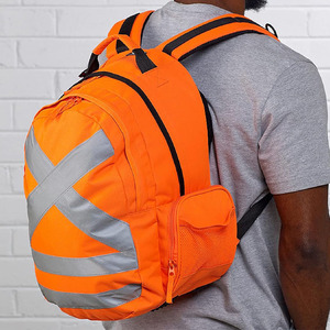 Nueva Mochila de Alta Visibilidad, Resistente, de Seguridad y para Motocicleta con Reflectores Delanteros y Traseros - Product Image 6