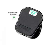 UK British Incassable Type G Cuivre Rewireable Plug BS1363 UK Power Plug Insert 13A Fusible Plug