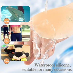 Двухсторонний самоклеящийся бесшовный Силиконовый водонепроницаемый Купальник Новый дизайн консилер с верблюжьим носком нижнее белье охранник - Product Image 6