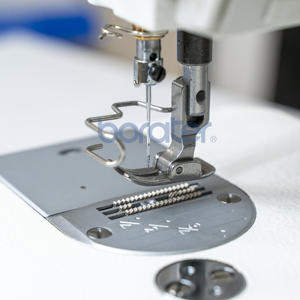 अच्छी गुणवत्ता वाली नई एकल सुई औद्योगिक टी-शर्ट सिलाई मशीन जींस सिलाई मशीन B-9200D - Product Image 4