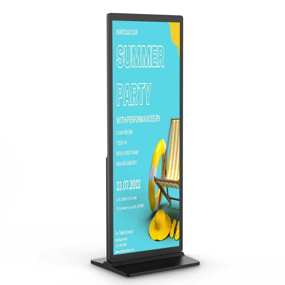 Affichage numérique LCD Android Open Source Player Display Smart Cloud Education Solution System Software Companies Supplier
