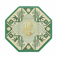 Housse de table de mahjong vert or, tapis de jeu de cartes poker insonorisant, accessoires de jeu de société vintage à motif damier