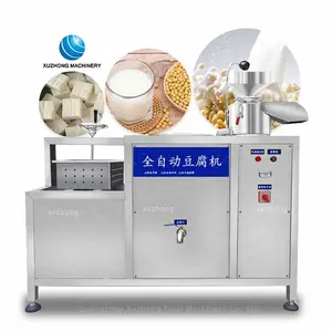 Automatic Stainless Steel Tofu Machine Maker Soya Milk Paneer Making Machine Soy Milk Tofu Production Line Bean Curd Machine