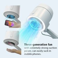 Colector de Polvo para Uñas de 160W con Súper Succión, Máquina Profesional de Manicura, Aspiradora, Equipo y Suministros para Salón de Belleza 2027