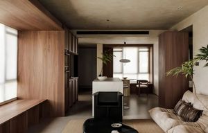 Sanhai phong cách Nhật Bản thiết kế nội thất sàn gỗ kế hoạch 3D Rendering xây dựng nhà biệt thự dịch vụ trực tuyến nhà ấm cúng - Product Image 2