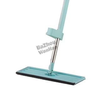 Оптовая продажа, Экологически Чистая нержавеющая сталь, самофильтрующая плоская швабра, поворотная ручка 360 вращения, высокая скорость обезвоживания, ручная стирка - Product Image 1