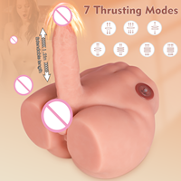 Elektrischer tragbarer Silikon-Masturbator für Frauen, weicher Körper-Vibrator, Dildo, Sexspielzeug, weibliche Masturbationshilfen