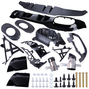 Pièces de véhicule modifiées Diffuseur de pare-chocs arrière Becquet d'échappement pour Mercedes-Benz Classe A W177 A35 <span class=keywords><strong>AMG</strong></span> Hayon 2018+ <span class=keywords><strong>A180</strong></span> A200 2019+ - Product Image 1