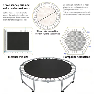 Trampoline de jeu pour enfants à usage commercial et domestique, adapté aux espaces extérieurs, intérieurs et parcs, pour parcs d'aventure. - Product Image 6